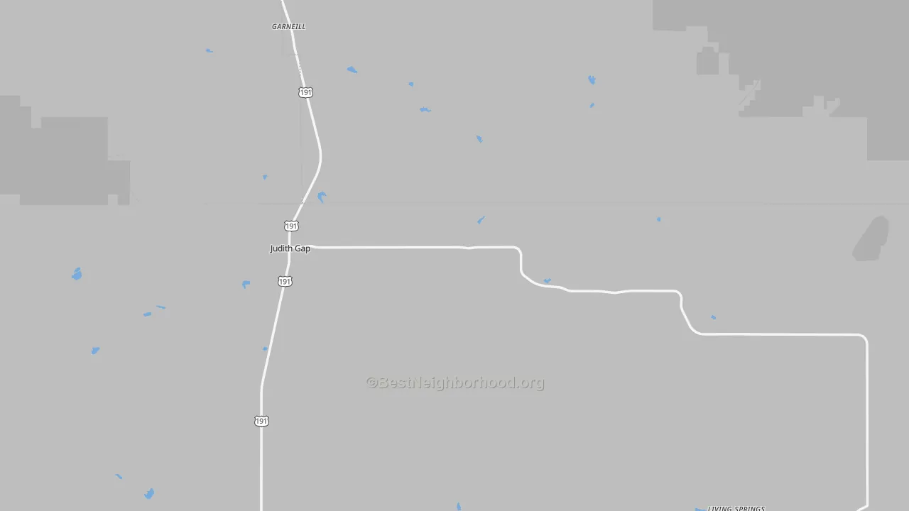 Bike Grade map of 59453, MT
