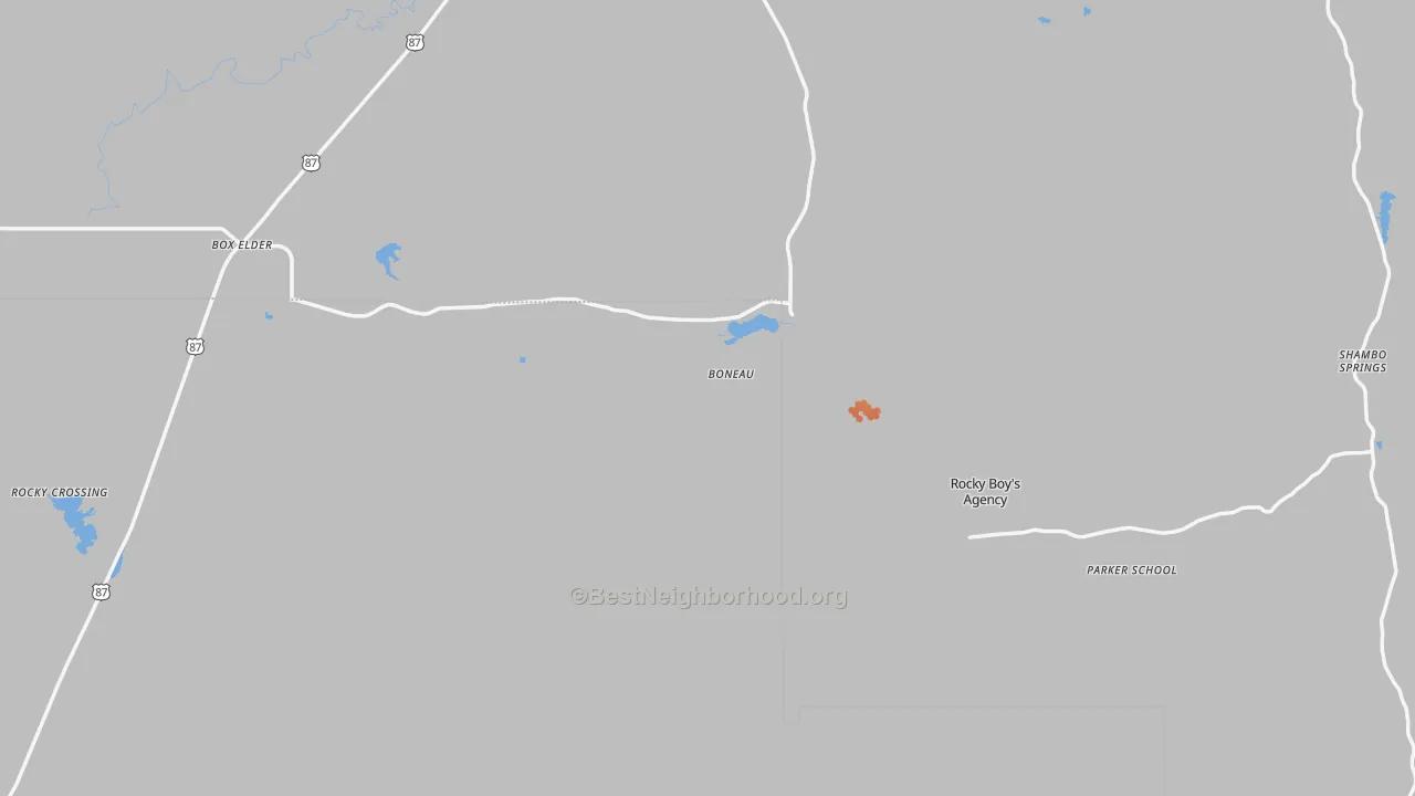 Bike Grade map of 59521, MT