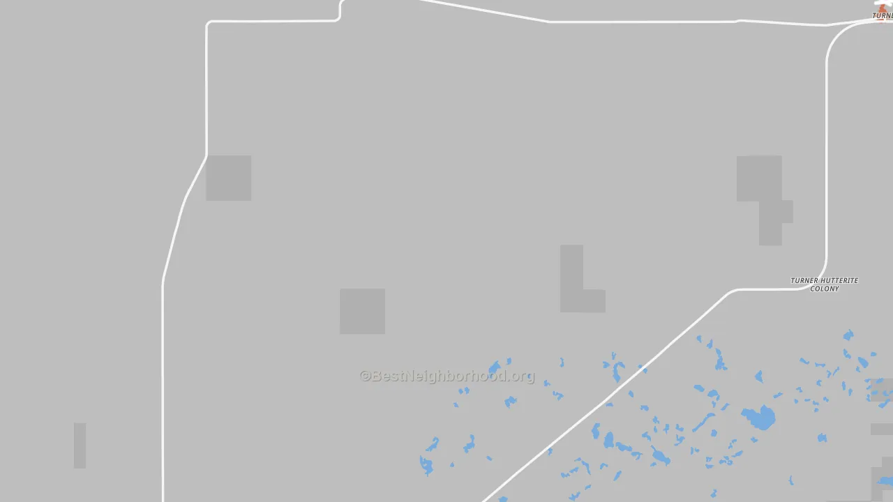 Bike Grade map of 59529, MT