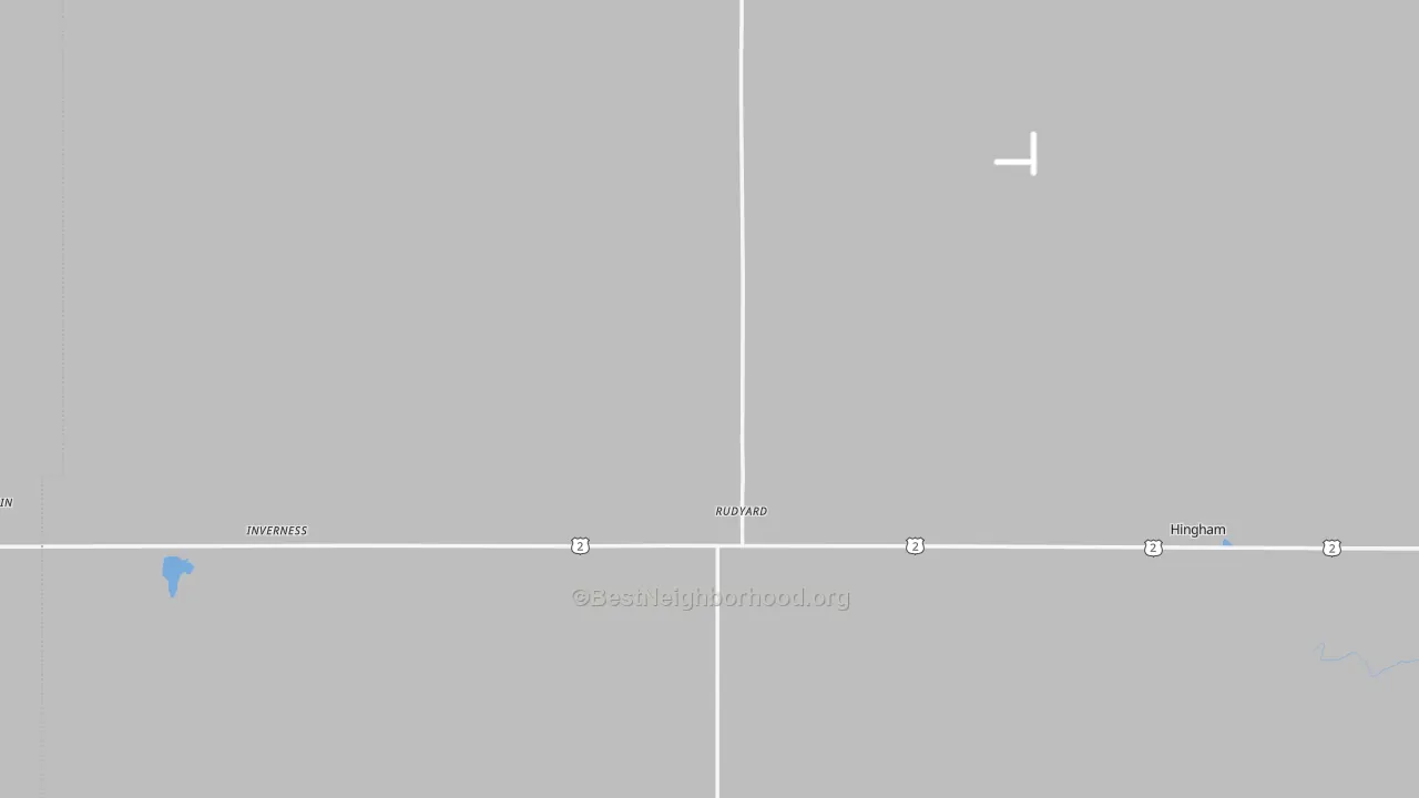Bike Grade map of 59540, MT