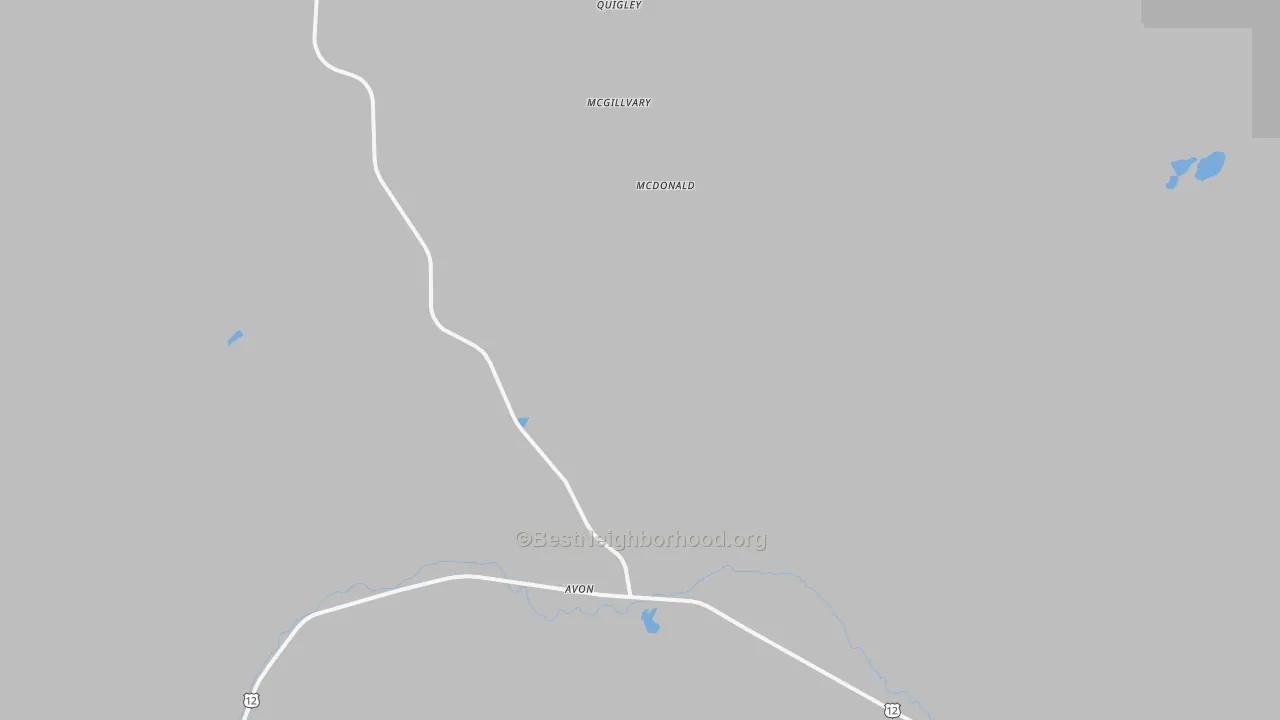 Bike Grade map of 59713, MT