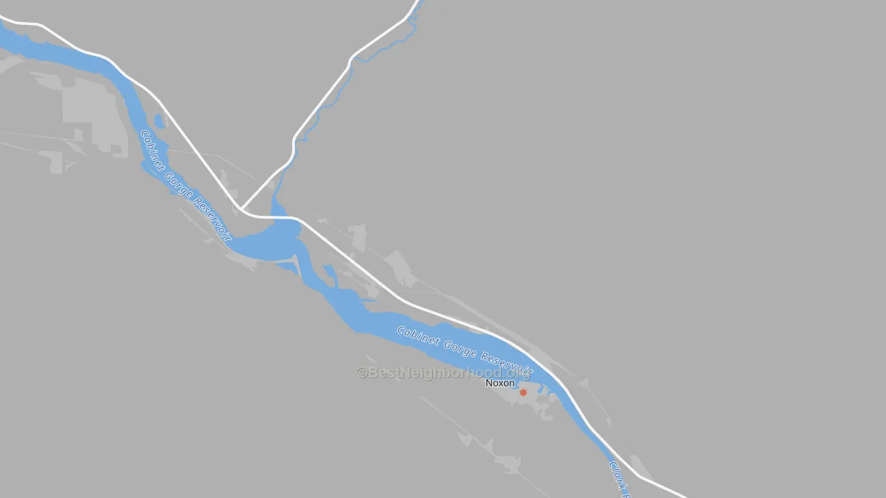 Bike Grade map of 59853, MT