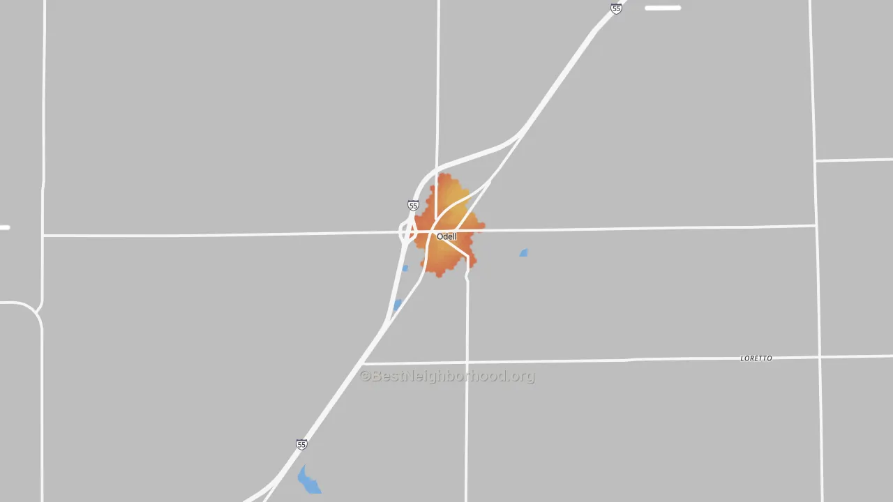 Bike Grade map of 60460, IL