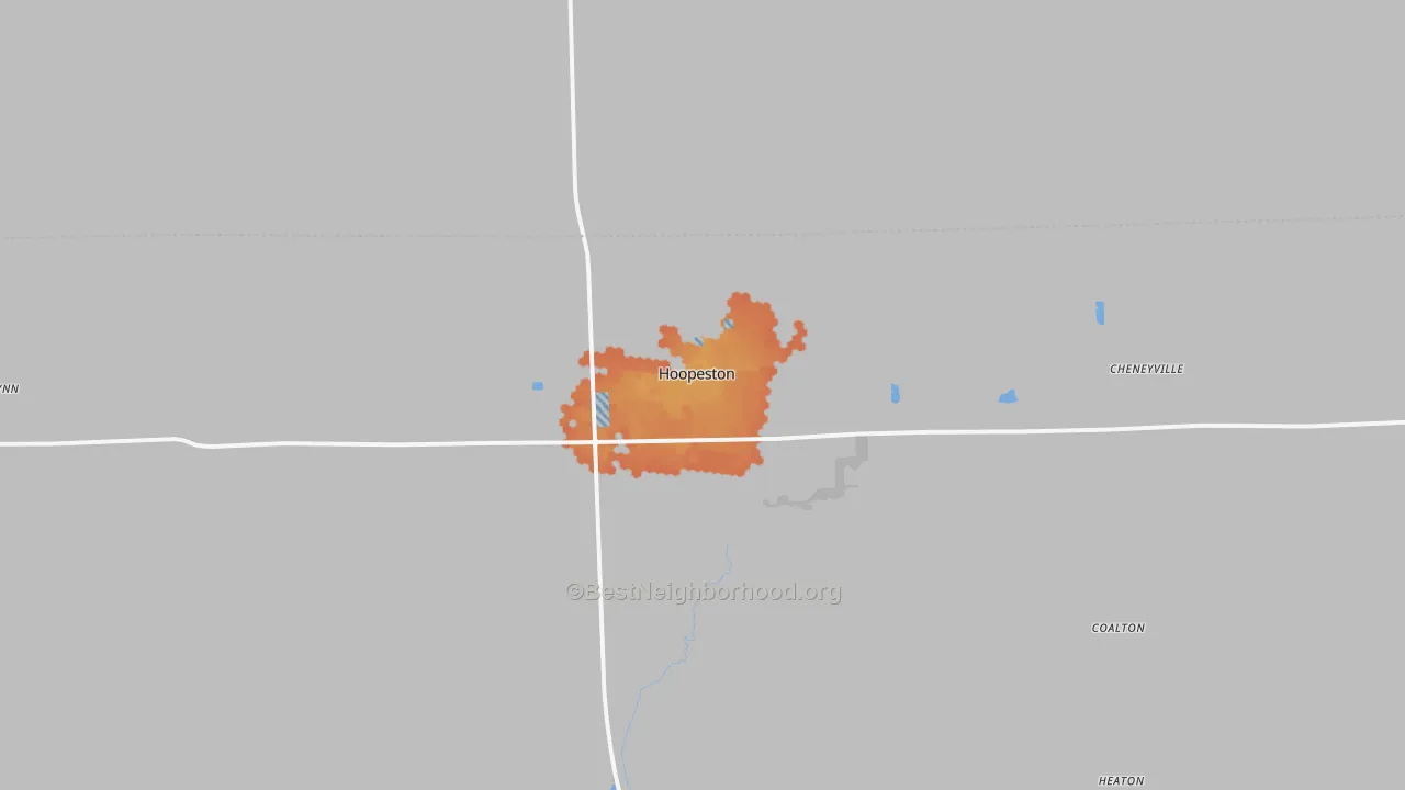 Bike Grade map of 60942, IL