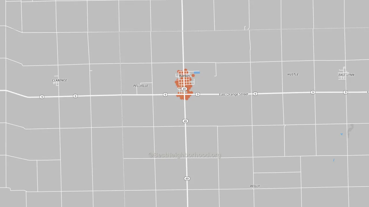 Bike Grade map of 60960, IL