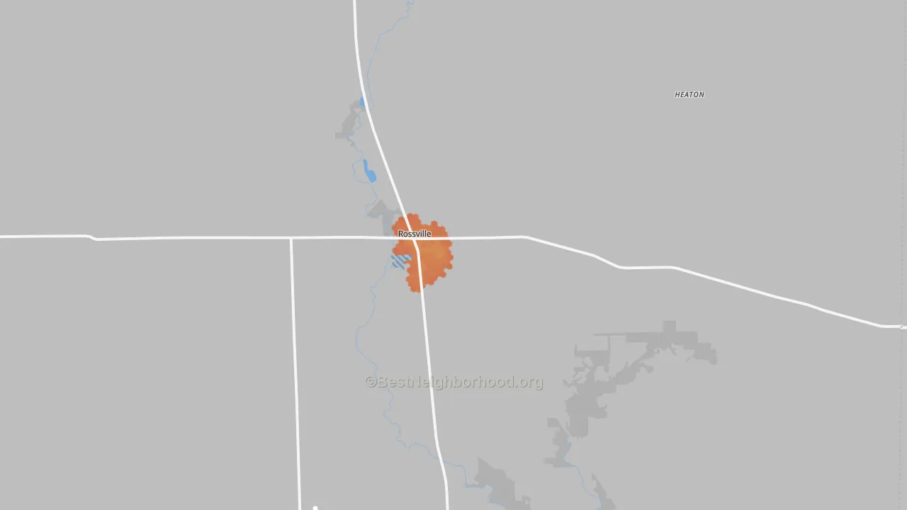 Bike Grade map of 60963, IL