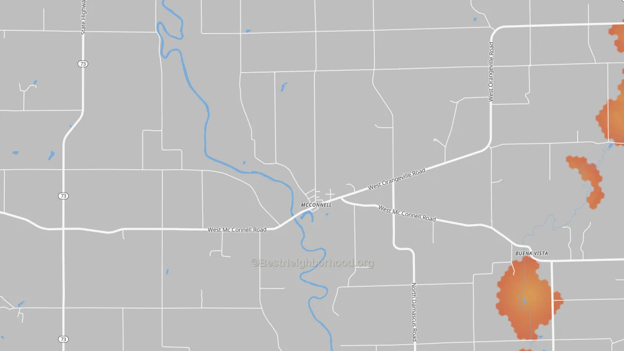 Bike Grade map of 61050, IL