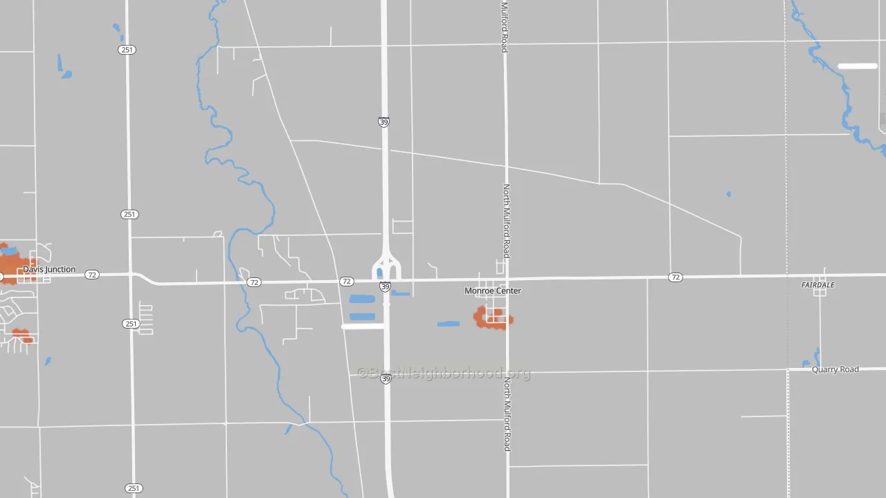 Bike Grade map of 61052, IL