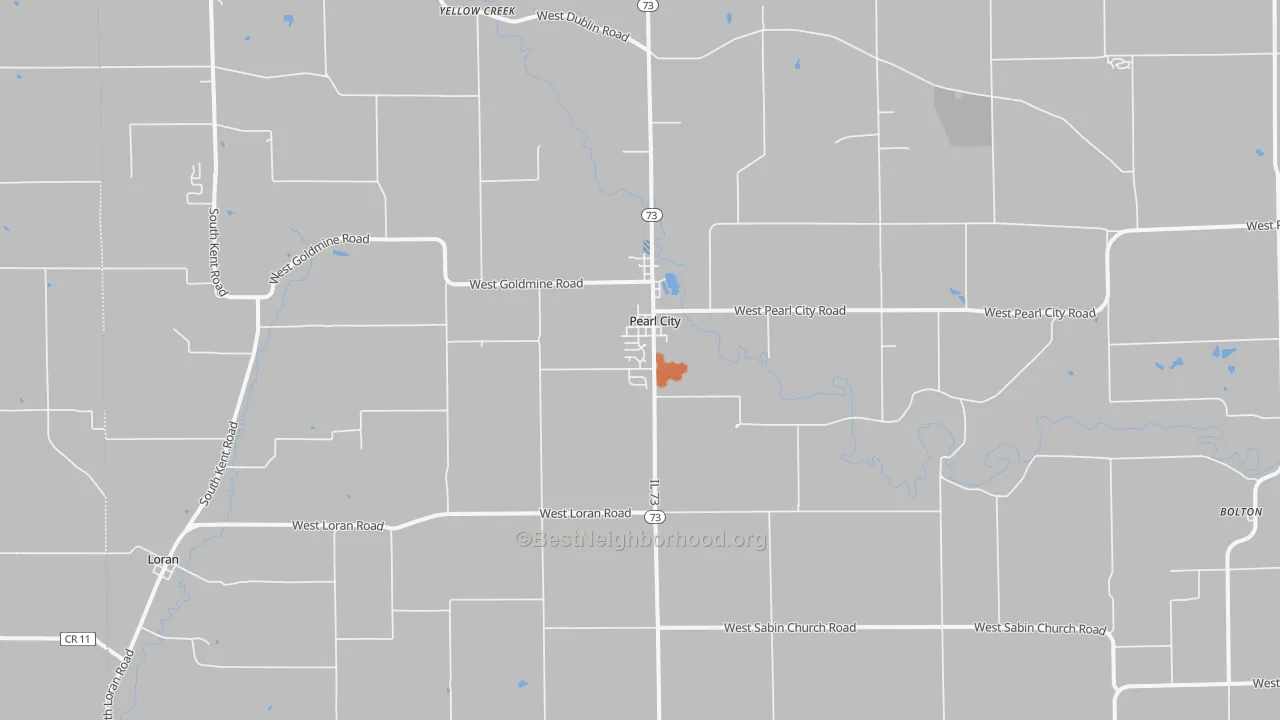 Bike Grade map of 61062, IL