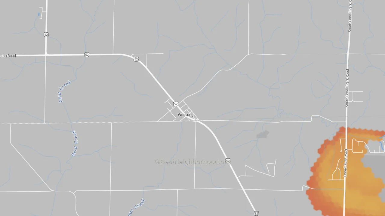 Bike Grade map of 61091, IL