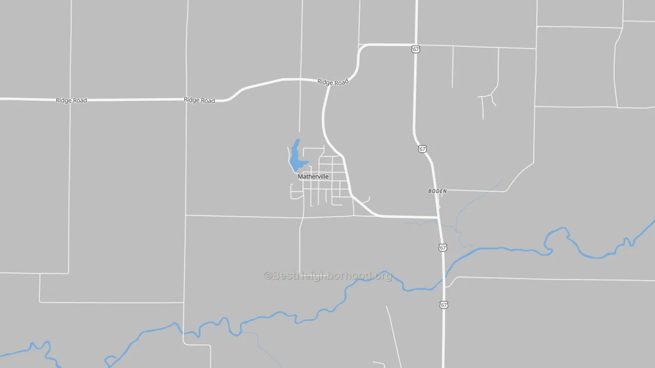 Bike Grade map of 61263, IL