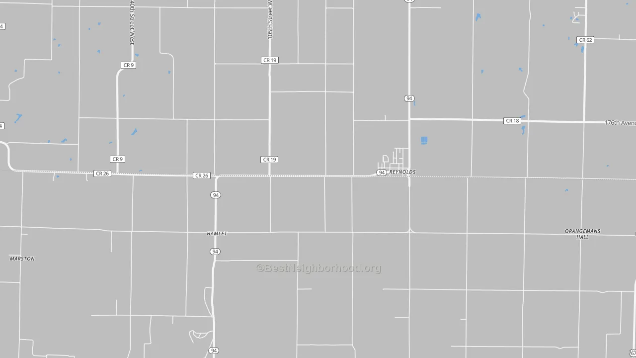 Bike Grade map of 61279, IL