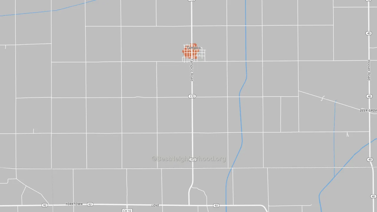 Bike Grade map of 61283, IL
