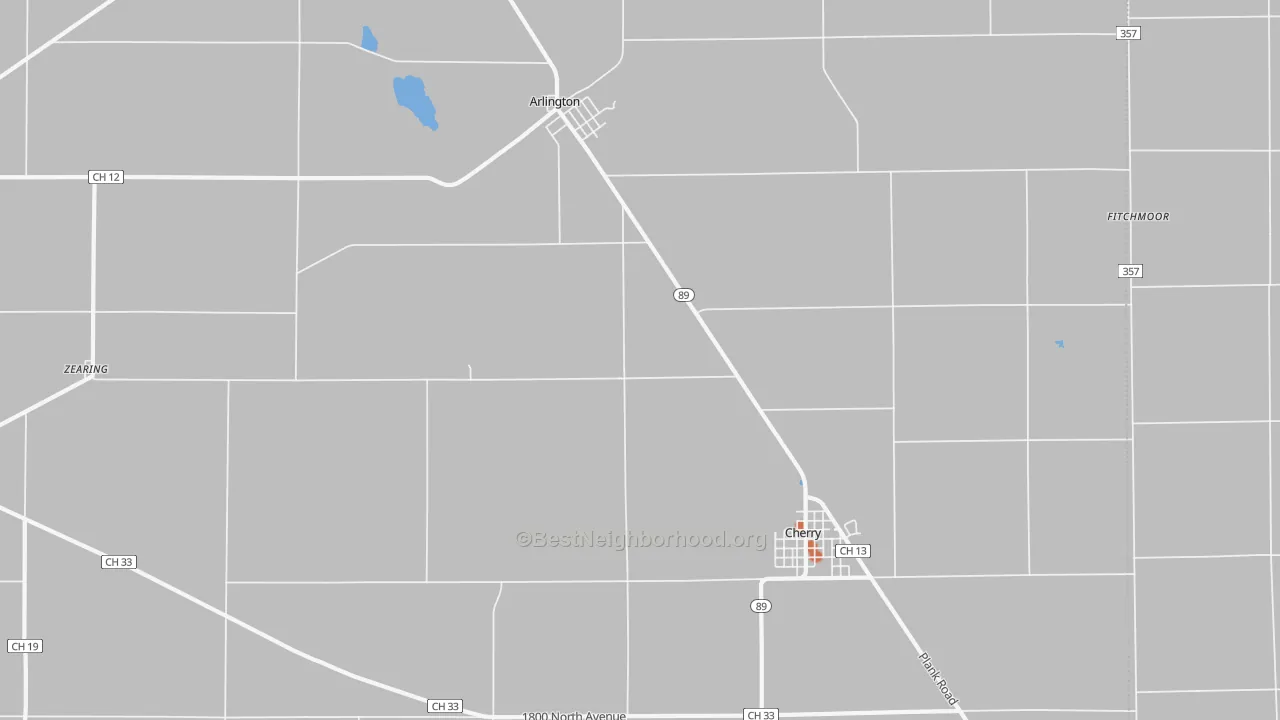 Bike Grade map of 61312, IL