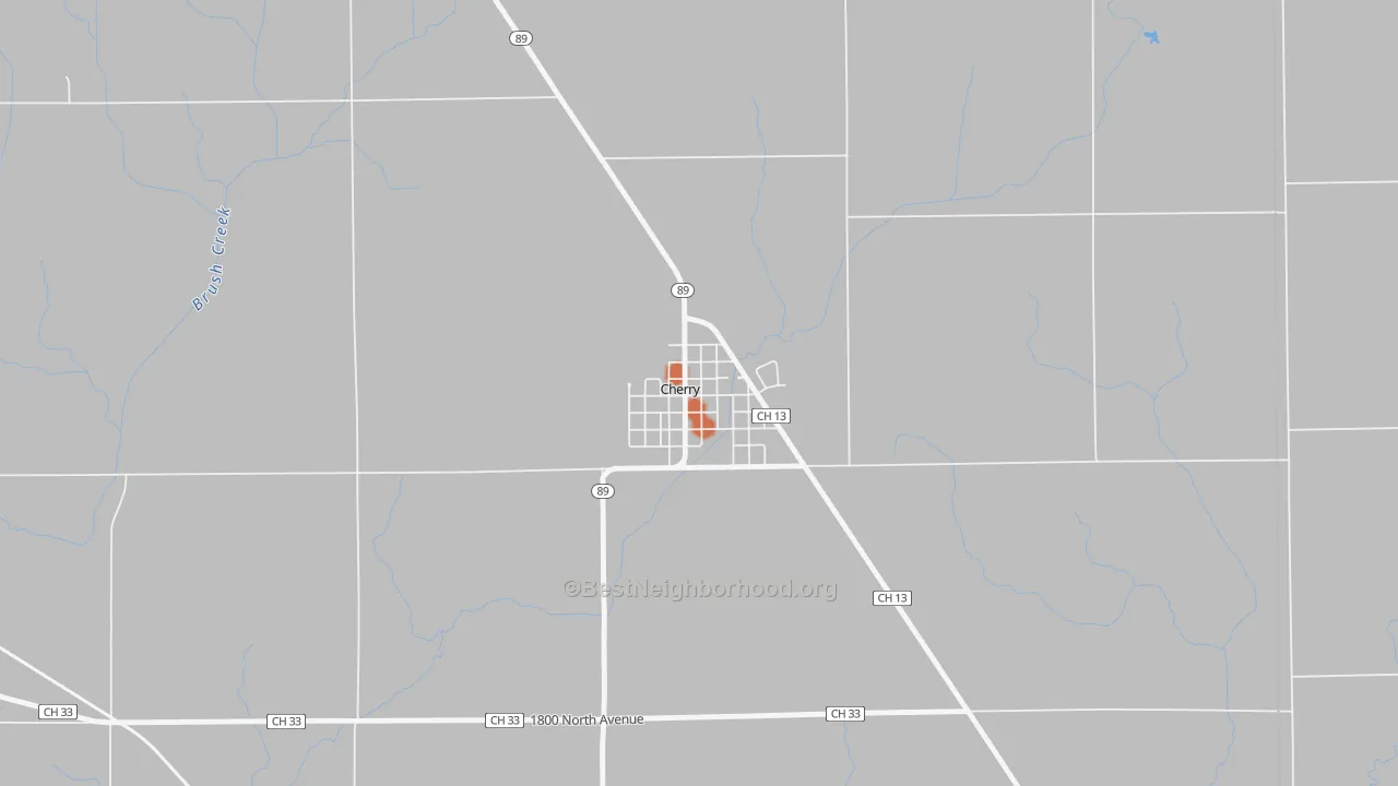 Bike Grade map of 61317, IL