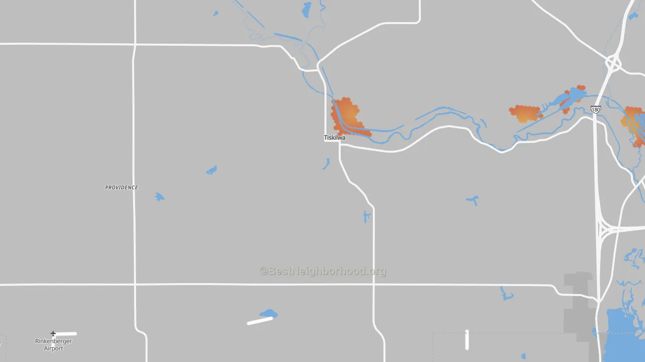 Bike Grade map of 61368, IL