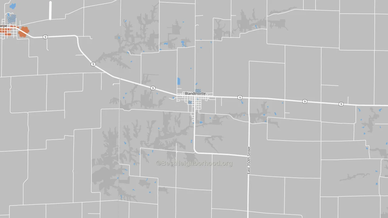 Bike Grade map of 61420, IL
