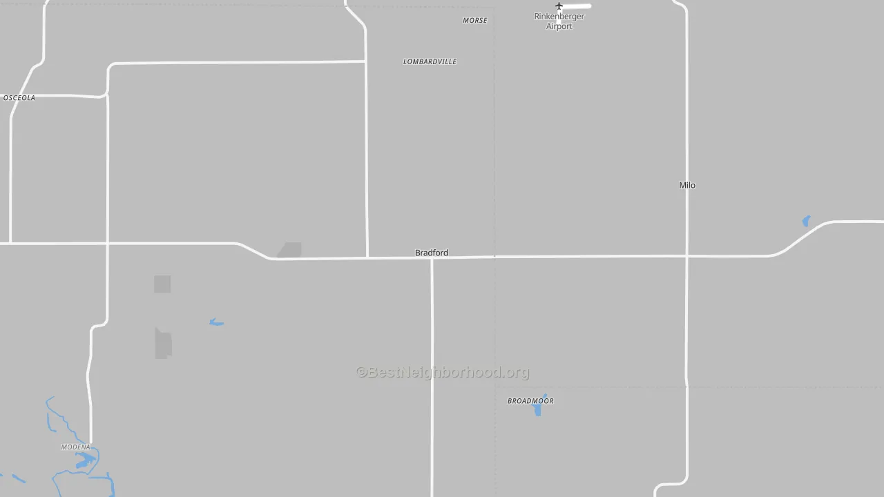 Bike Grade map of 61421, IL