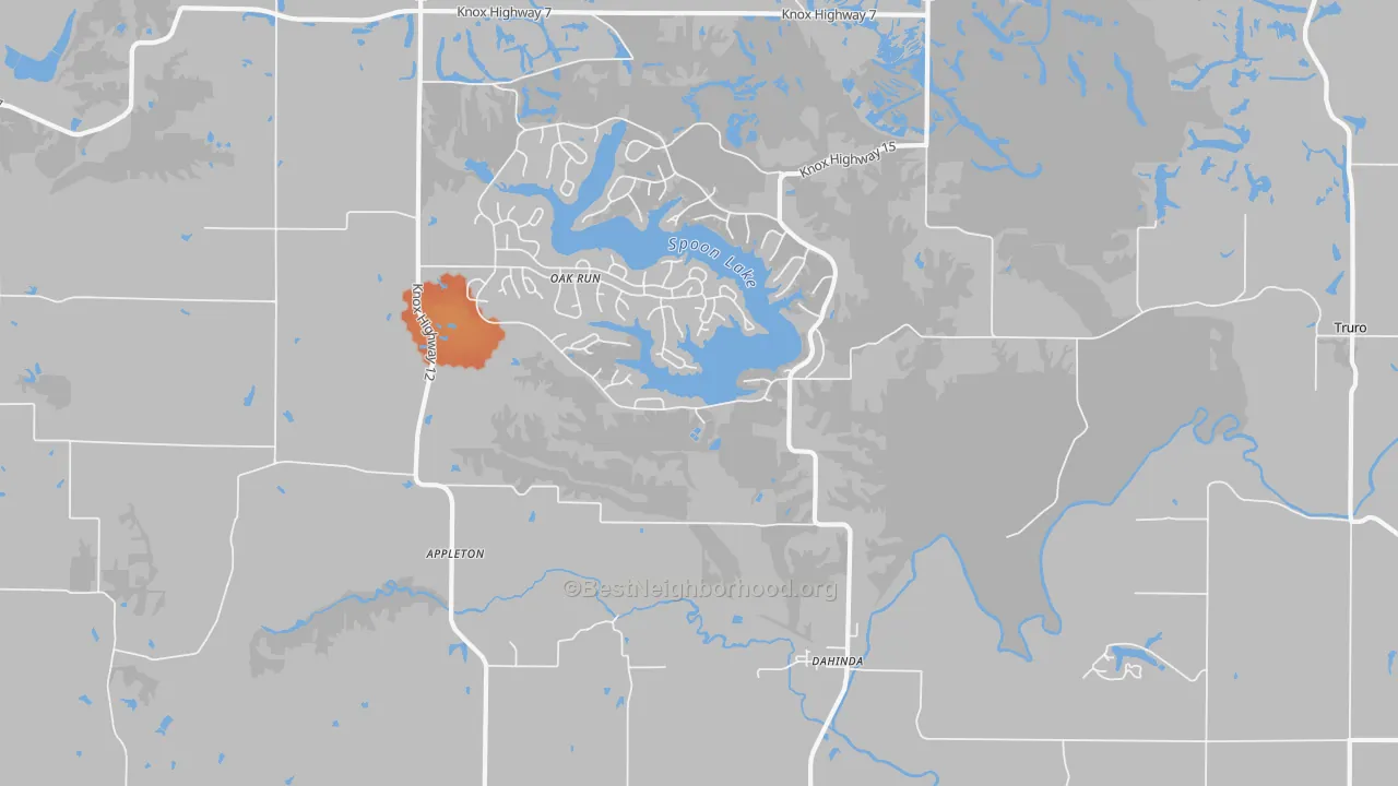Bike Grade map of 61428, IL
