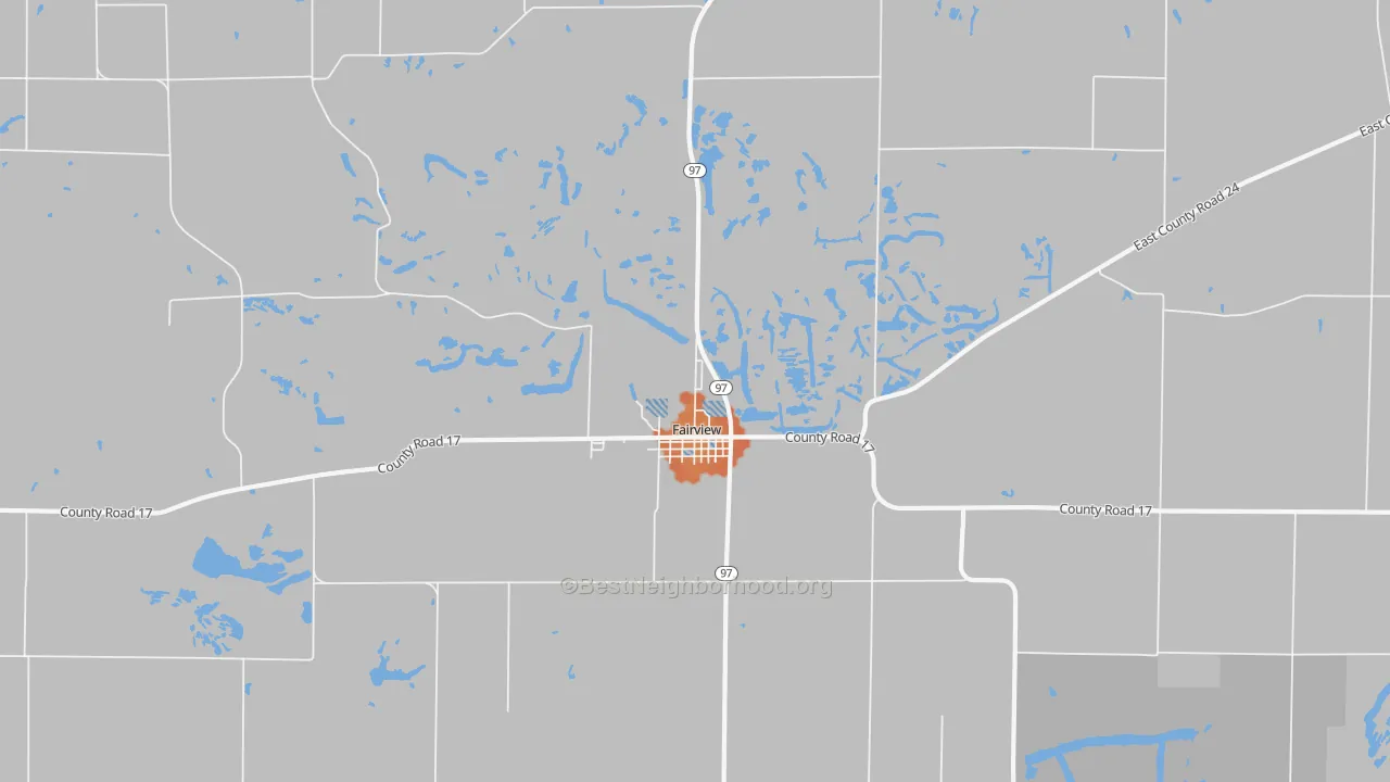 Bike Grade map of 61432, IL
