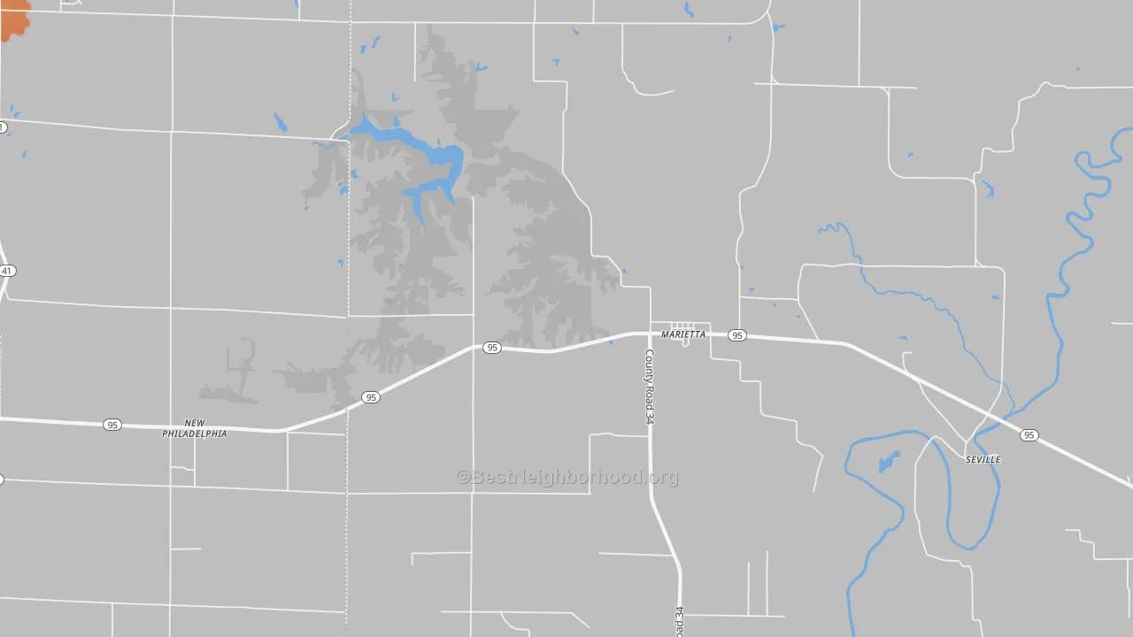 Bike Grade map of 61459, IL