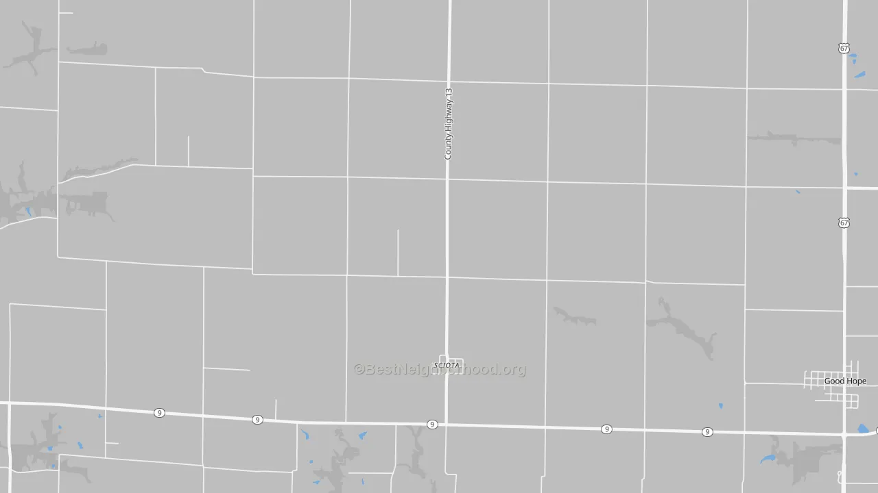 Bike Grade map of 61475, IL