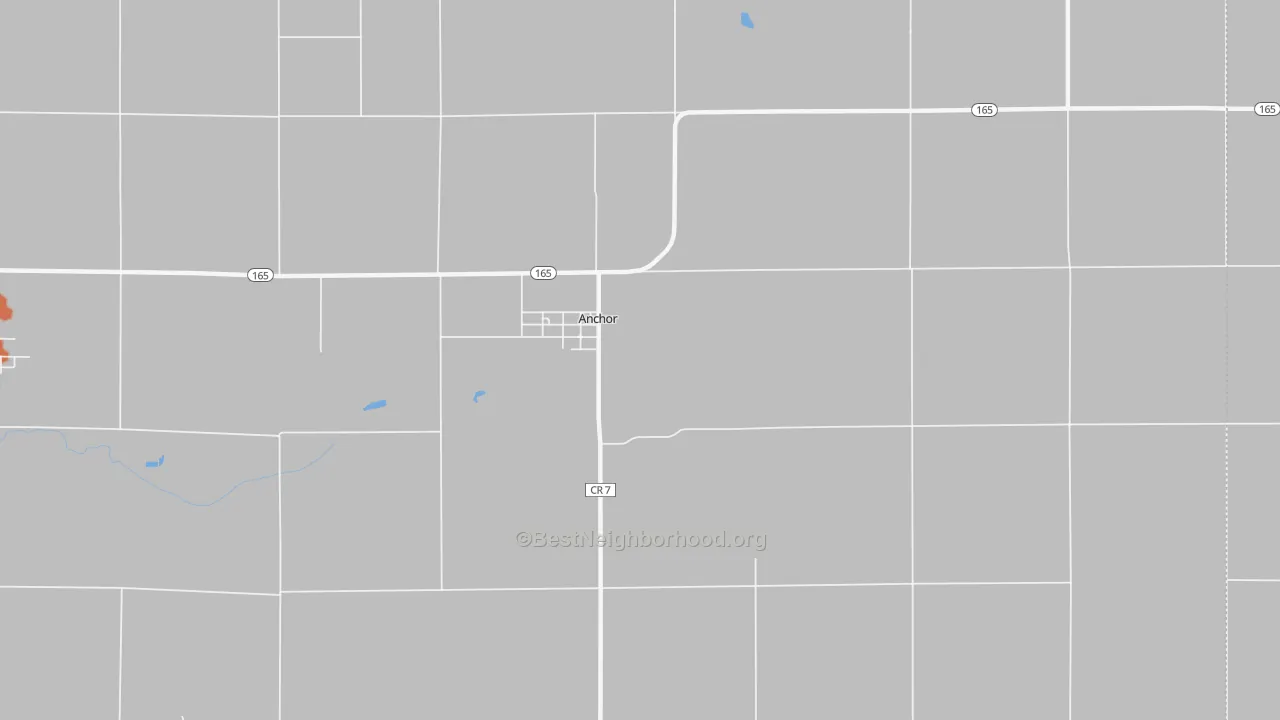 Bike Grade map of 61720, IL