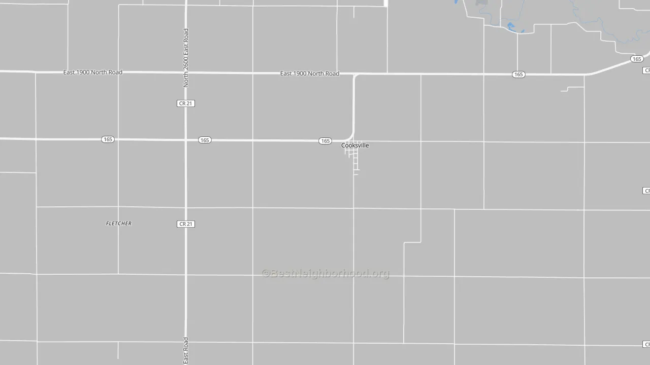 Bike Grade map of 61730, IL