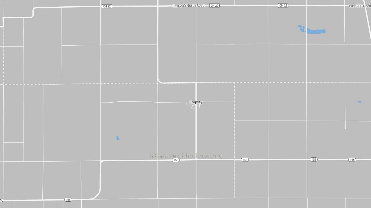 Bike Grade map of 61731, IL