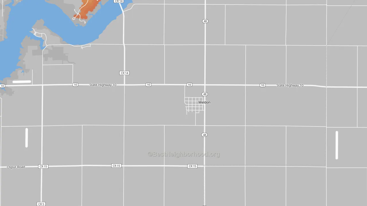 Bike Grade map of 61882, IL