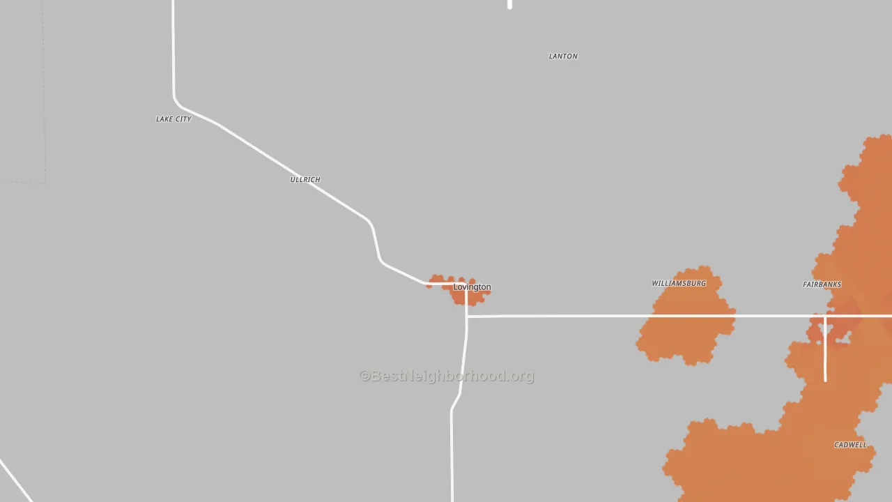 Bike Grade map of 61937, IL
