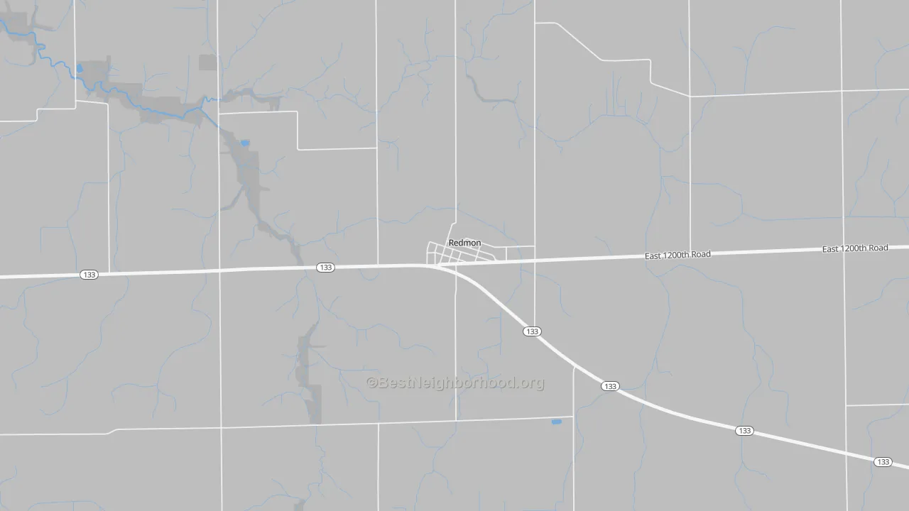 Bike Grade map of 61949, IL