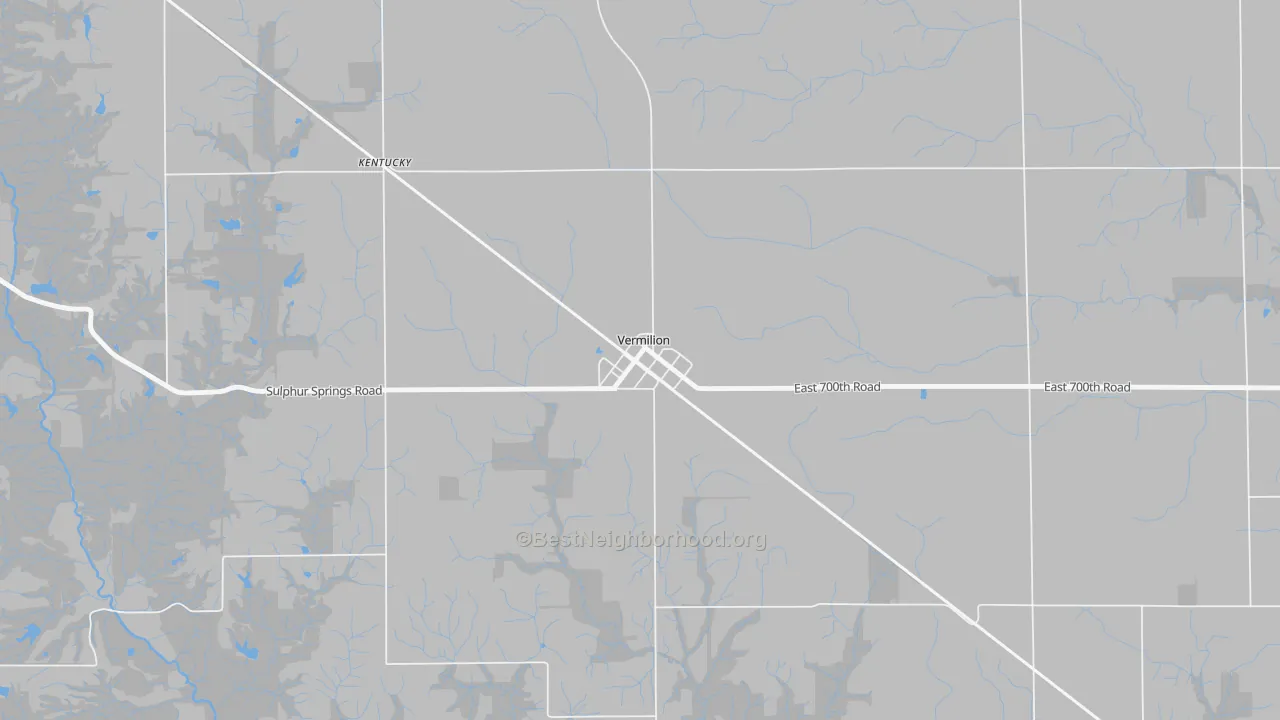 Bike Grade map of 61955, IL
