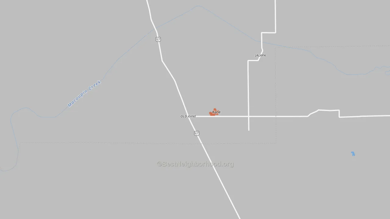 Bike Grade map of 62054, IL