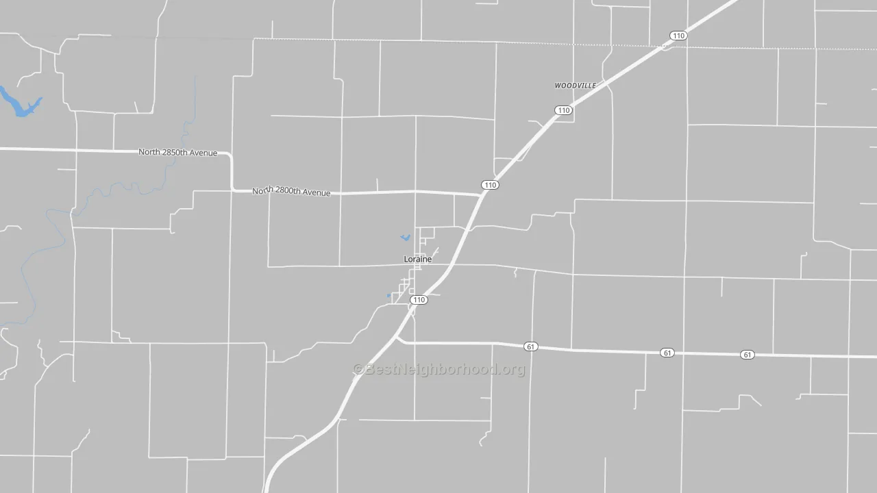 Bike Grade map of 62349, IL