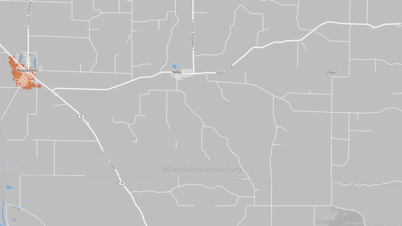 Bike Grade map of 62355, IL