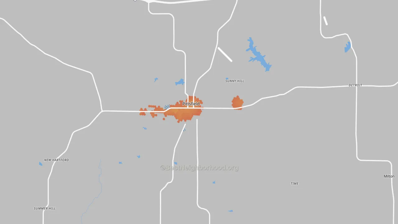 Bike Grade map of 62363, IL