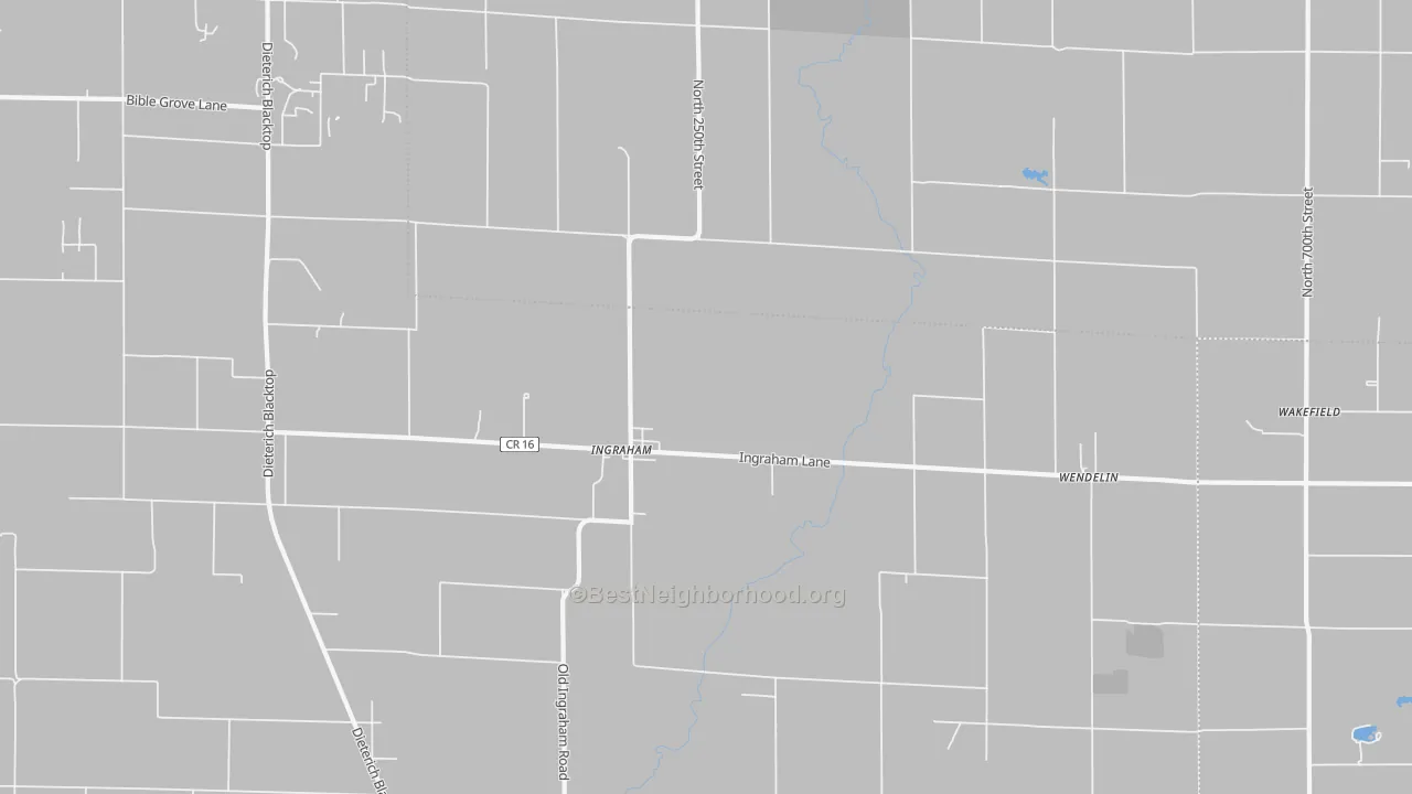 Bike Grade map of 62434, IL