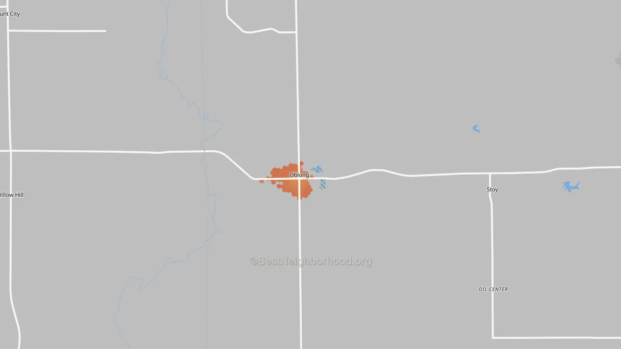 Bike Grade map of 62449, IL