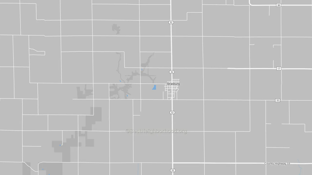Bike Grade map of 62465, IL