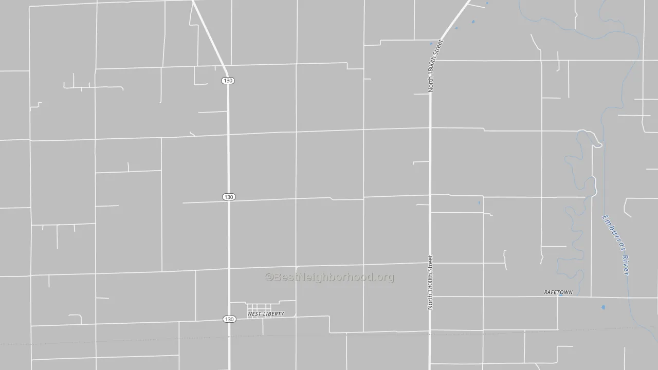 Bike Grade map of 62475, IL