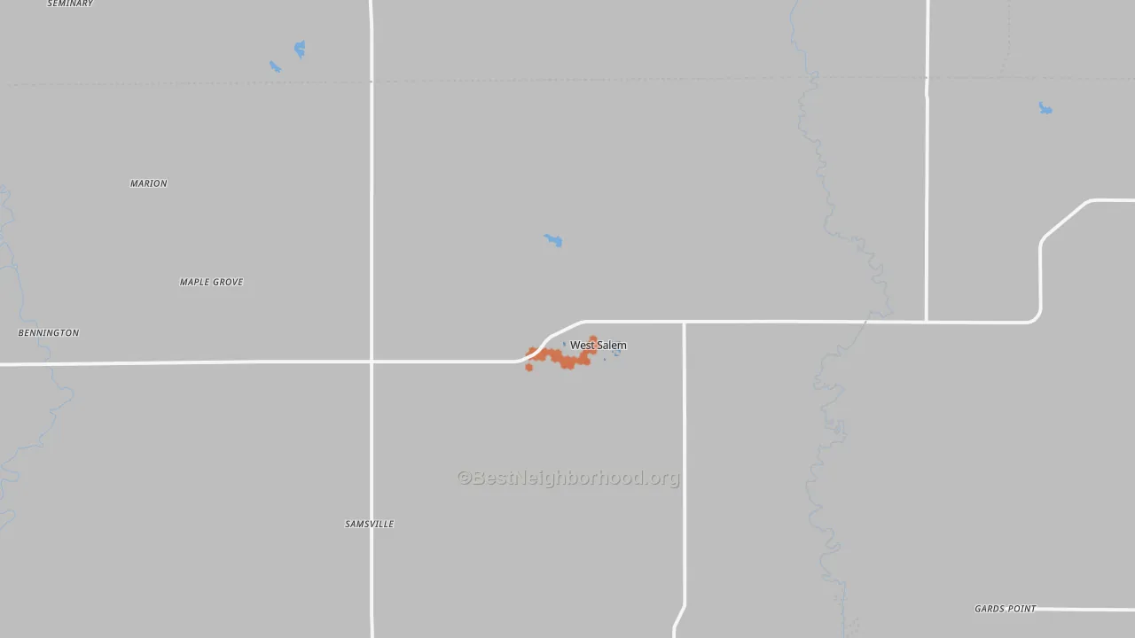 Bike Grade map of 62476, IL