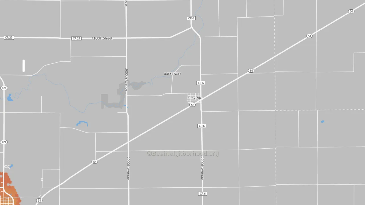 Bike Grade map of 62518, IL