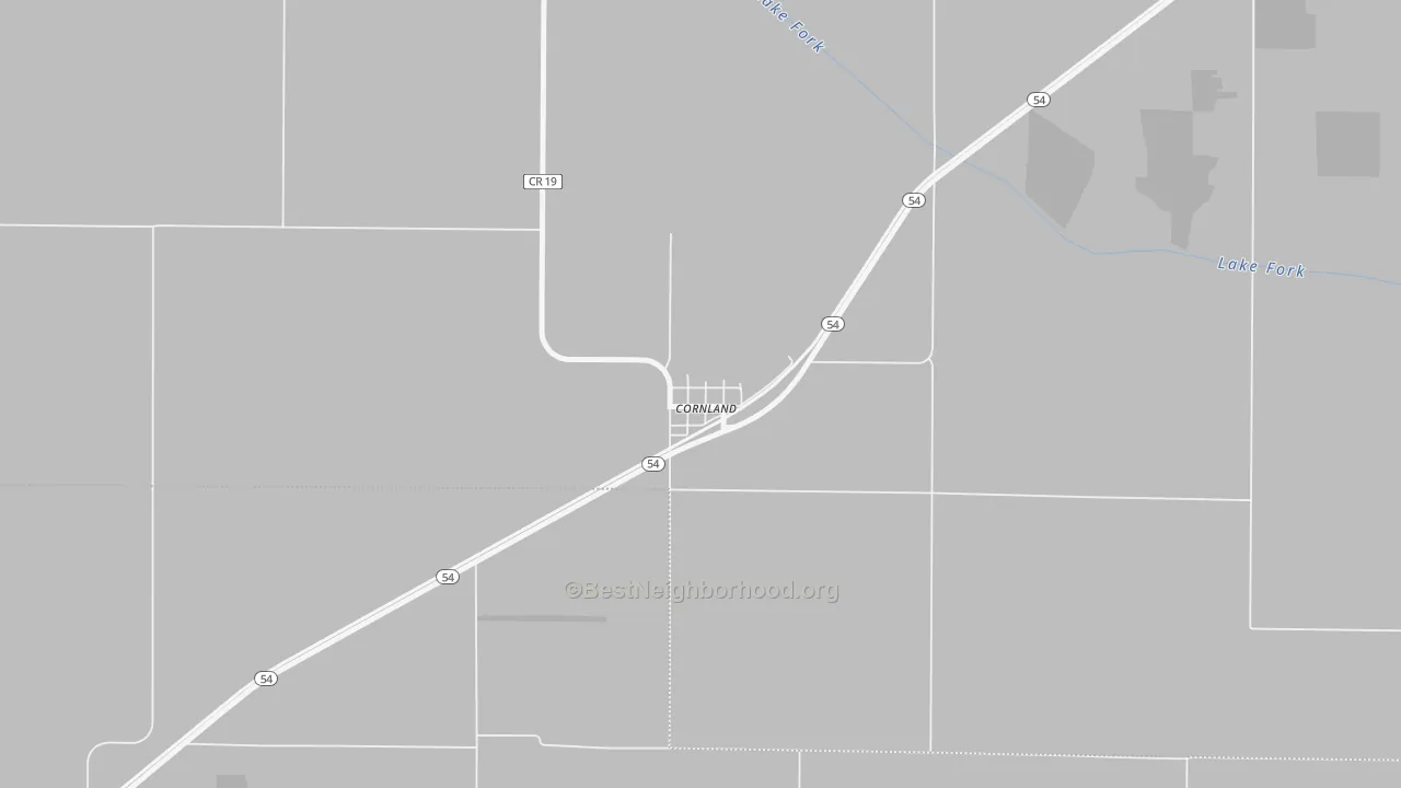 Bike Grade map of 62519, IL