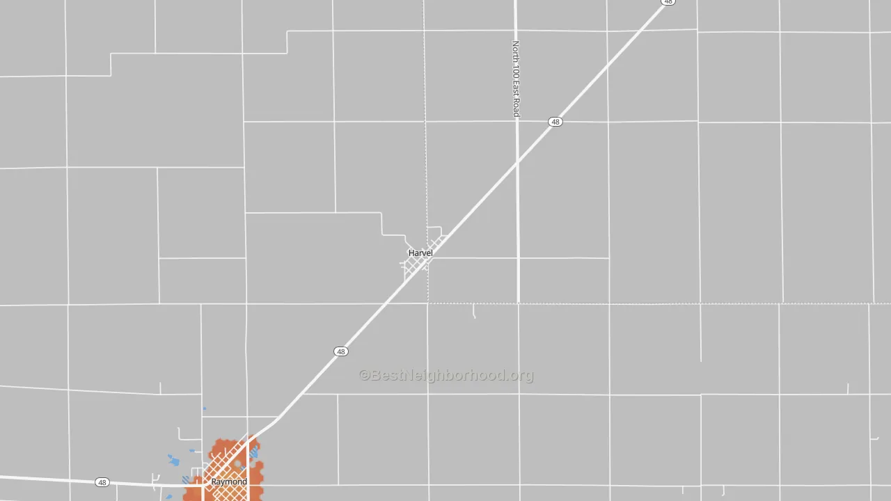 Bike Grade map of 62538, IL