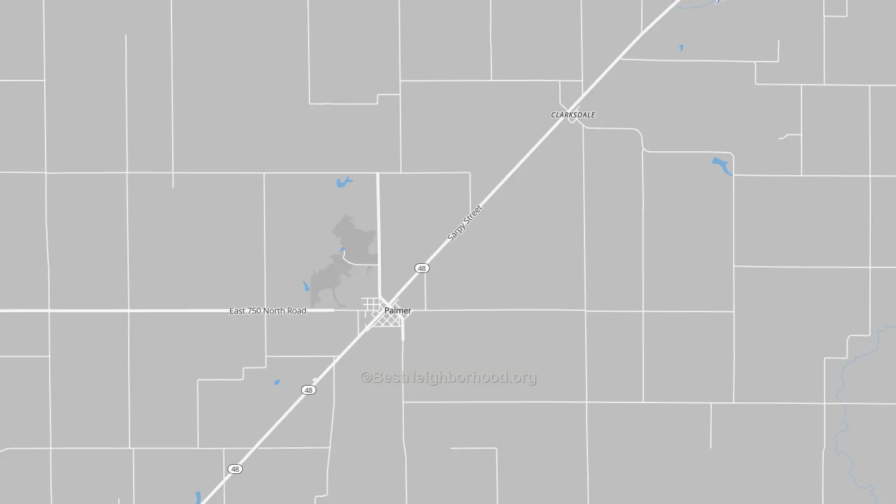 Bike Grade map of 62556, IL