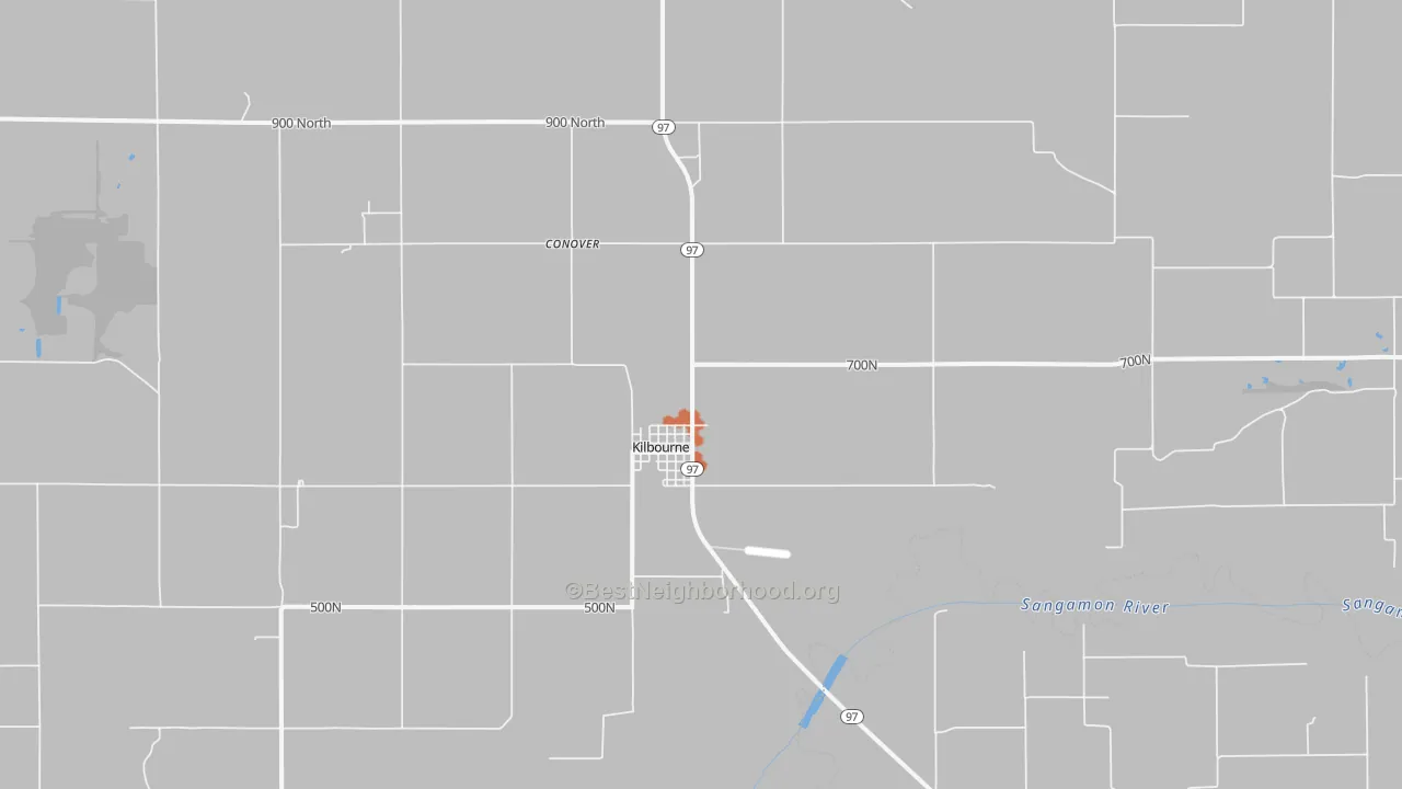 Bike Grade map of 62655, IL