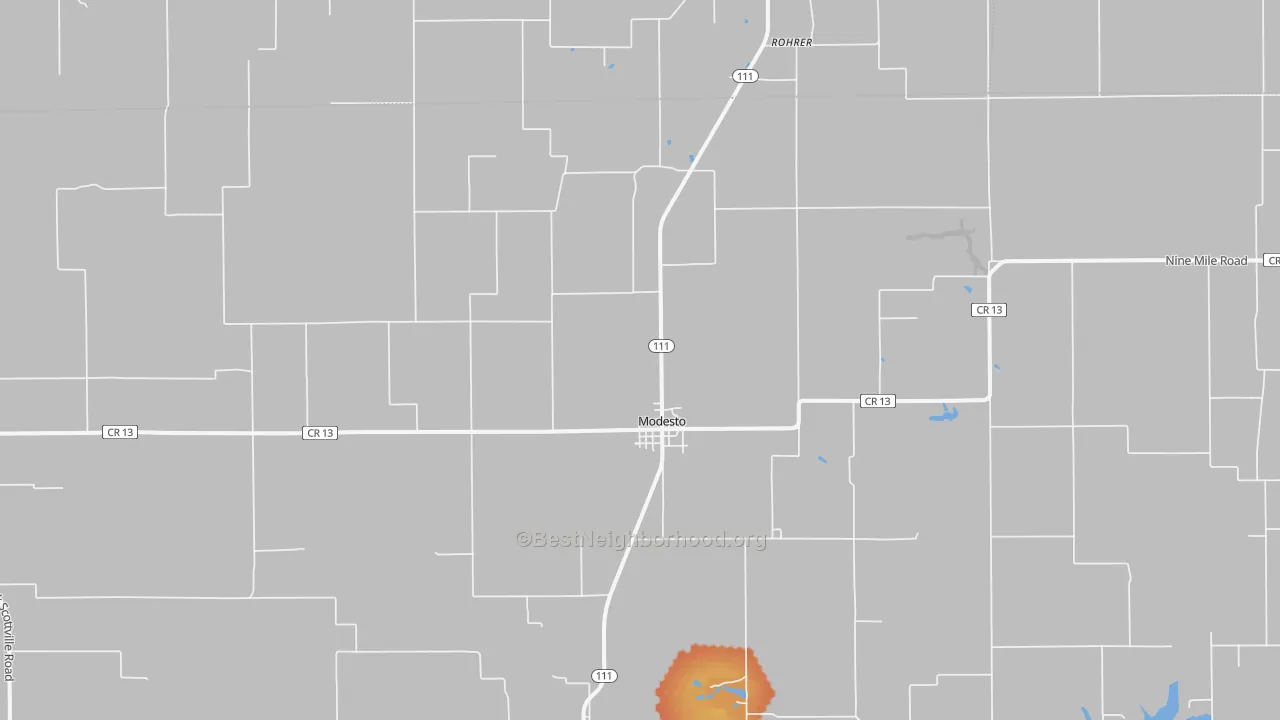 Bike Grade map of 62667, IL