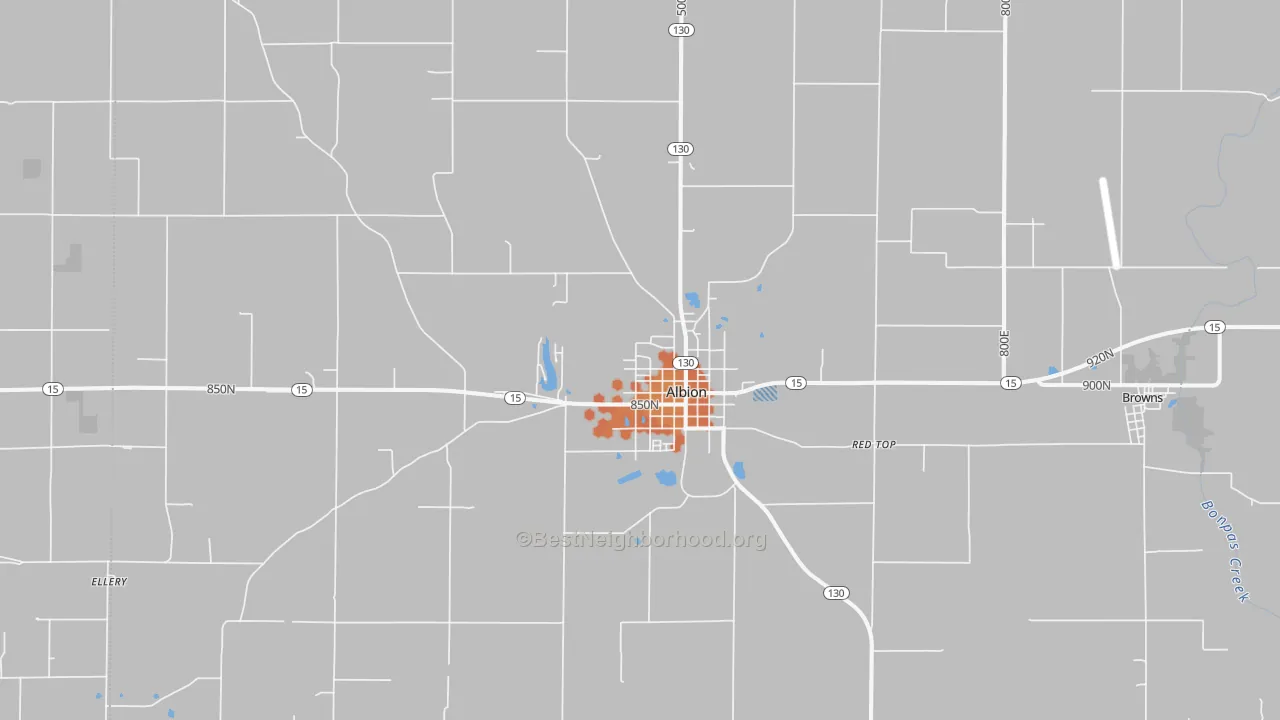 Bike Grade map of 62806, IL