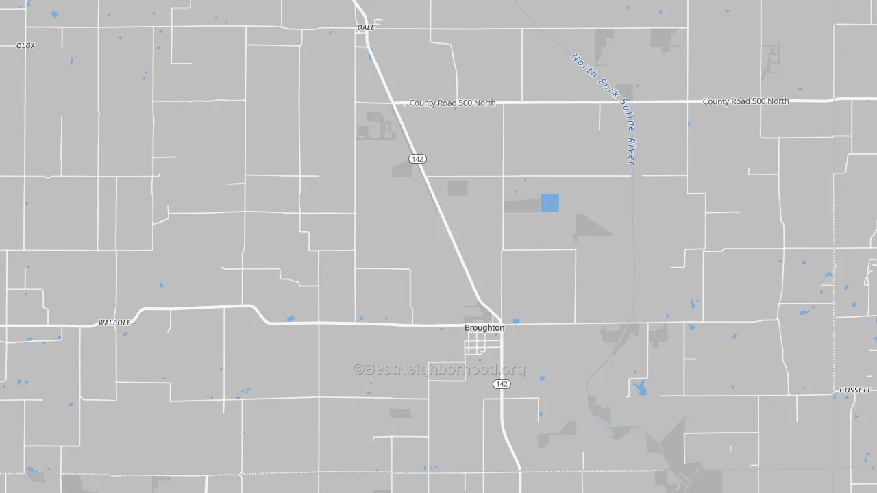 Bike Grade map of 62817, IL